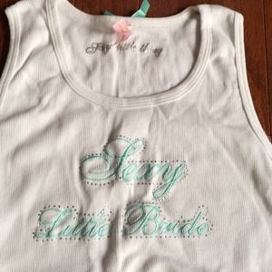 Victoria's Secret bridal tanktop set