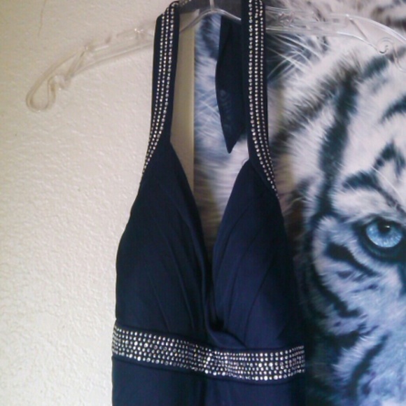 Dark blue Homecoming/prom dress - Picture 2 of 4
