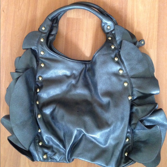 Brand new Steve Madden grey leather handbag