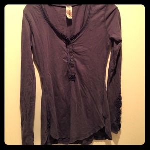 Free People purple top