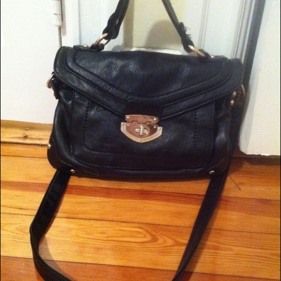 Great black versatile Crossbody handbag