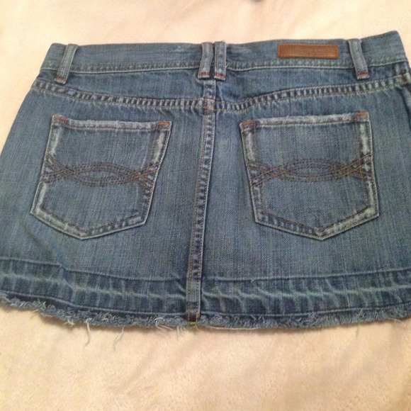 Abercrombie & fitch denim skirt