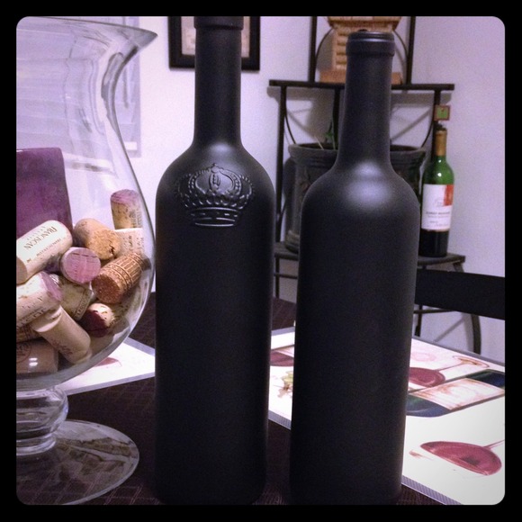 Chalkboard Wine Bottles