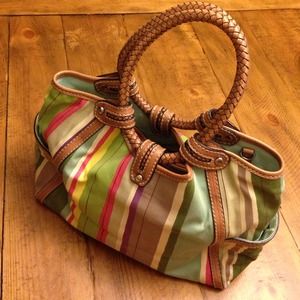 Fossil Striped Summer Shoulderbag