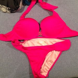 Victorias Secret hot pink bikini