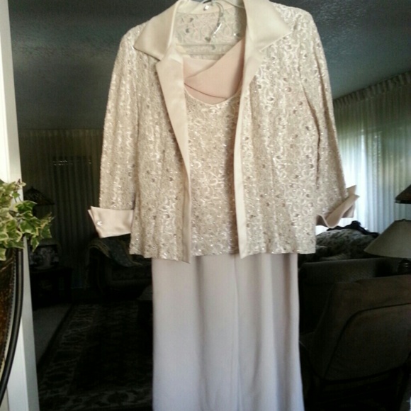 Formal Sheer Pants with tank and jacket