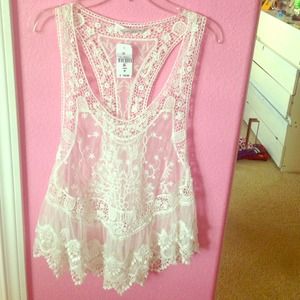 LF lace top