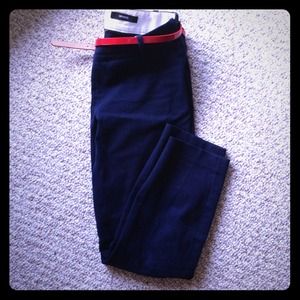 J. Crew Navy Crop Pants