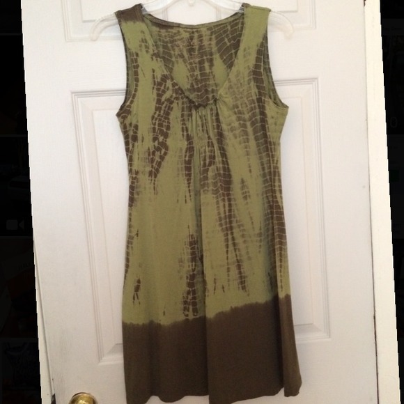 Calvin Klein green dress