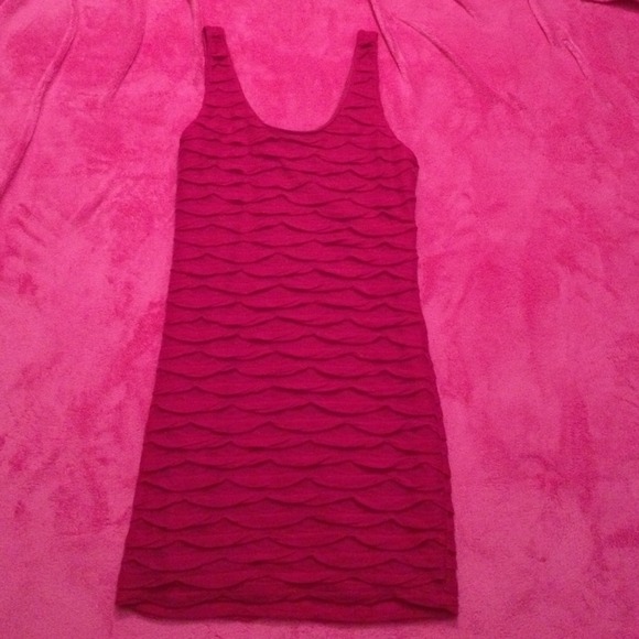Little pink dress with ruffles