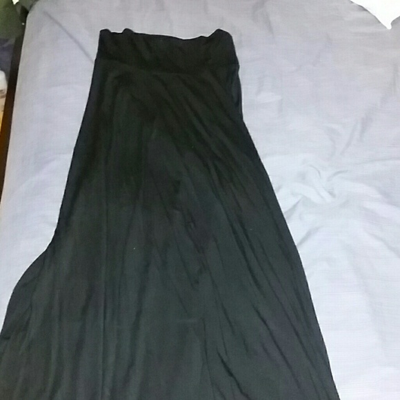 Rachel pally black maxi skirt