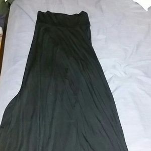 Rachel pally black maxi skirt