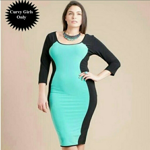 plus size hourglass dress
