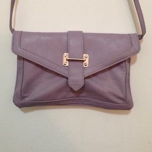 Lavender Envelope Cross-Body Bag