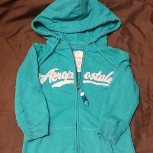 Aeropostal quarter sleeve hoodie