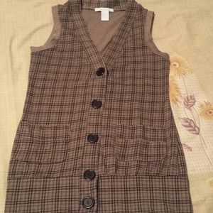Sleeve less cardigan