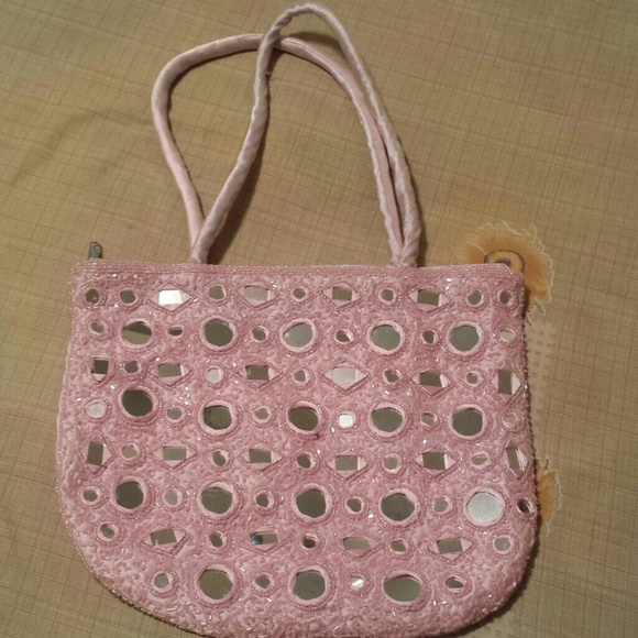 Pink mirror purse - Picture 1 of 1