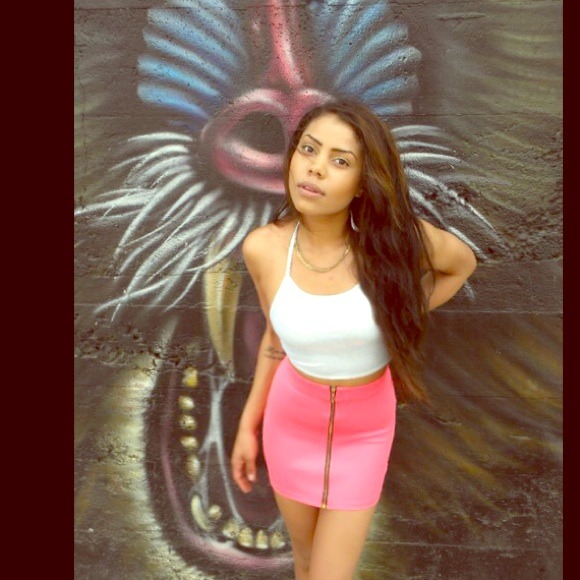 Barbie girl pencil skirt