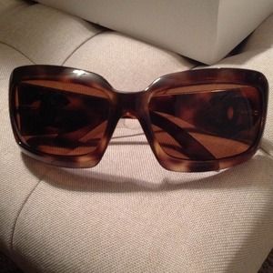 Authentic Tortoise mid-size Chanel sunglasses