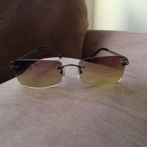 Rimless sunglasses