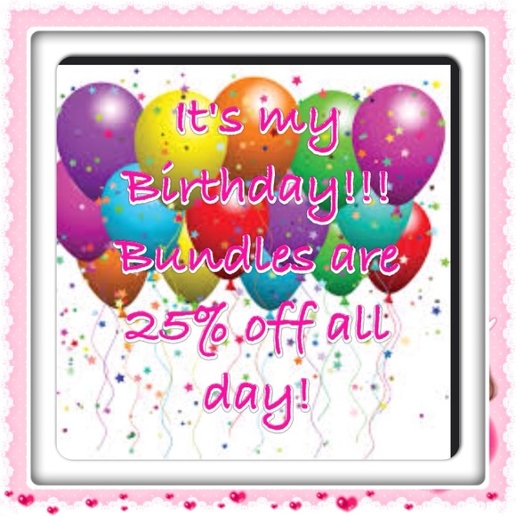 It's my birthday!!!