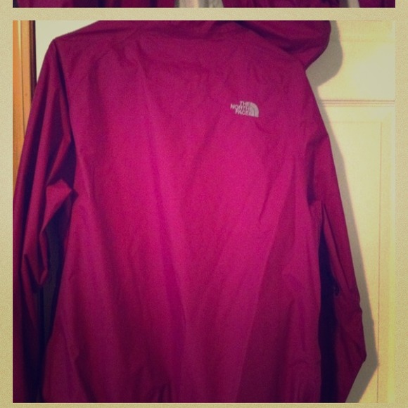 North face rain coat