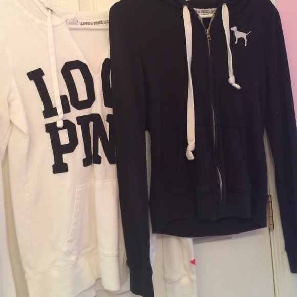 **SOLD!!!** Victoria's Secret Zip Up Hoodies