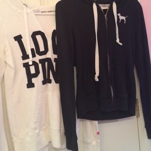 **SOLD!!!** Victoria's Secret Zip Up Hoodies