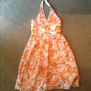 Bright dress, never ended up wearing