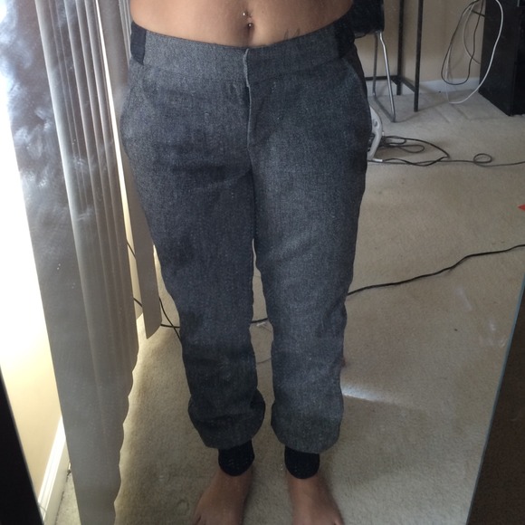 Tweed pants