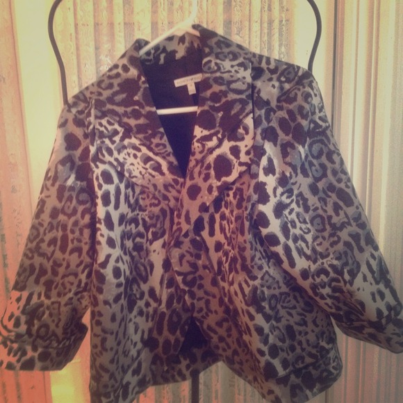 Leopard Print Jacket