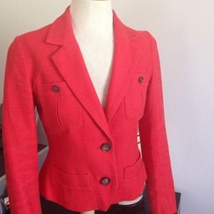 Banana Republic Red/Orange Blazer