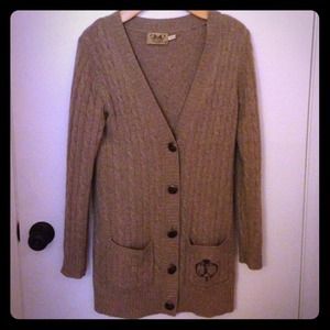 Juicy Couture Beige Cardigan