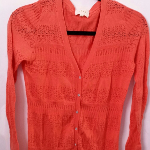 ***SOLD*** Orange sweater