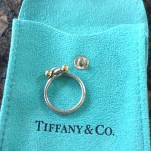 Authentic Tiffany sterling silver ring