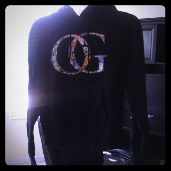 Black Obey hoodie