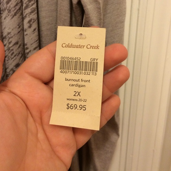 Coldwater creek size 2x cardigan - Picture 3 of 4