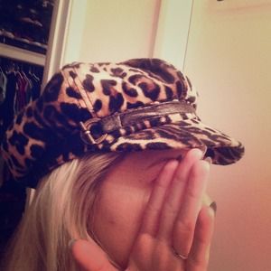 Brand new cheetah hat👒