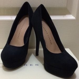 Black high heels