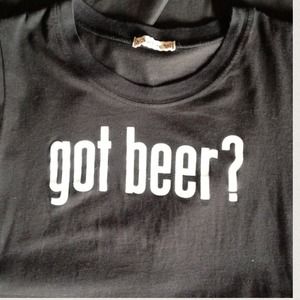 "Got beer" tee super cute