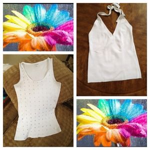 White tank top bundle!