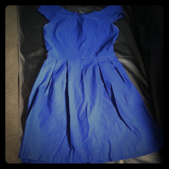 Charlotte Russe little blue dress - Picture 1 of 4