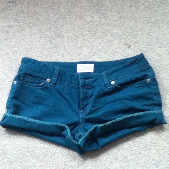 🍍Was $12 🍍Aeropostale Teal Denim Shorts