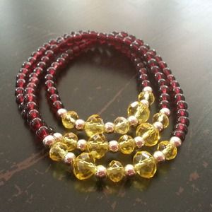 Garnet bracelet