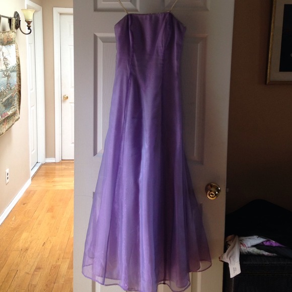 Purple gown