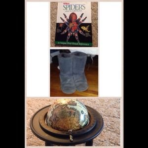 Globe spiders book and Bearpaws