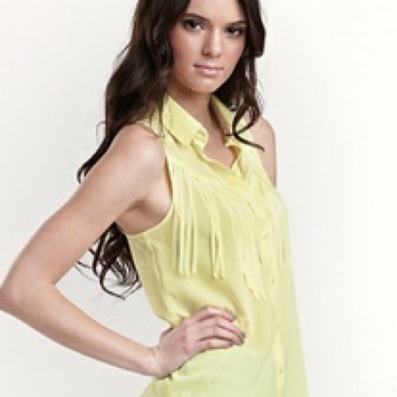 Kendall and Kylie Fringe top