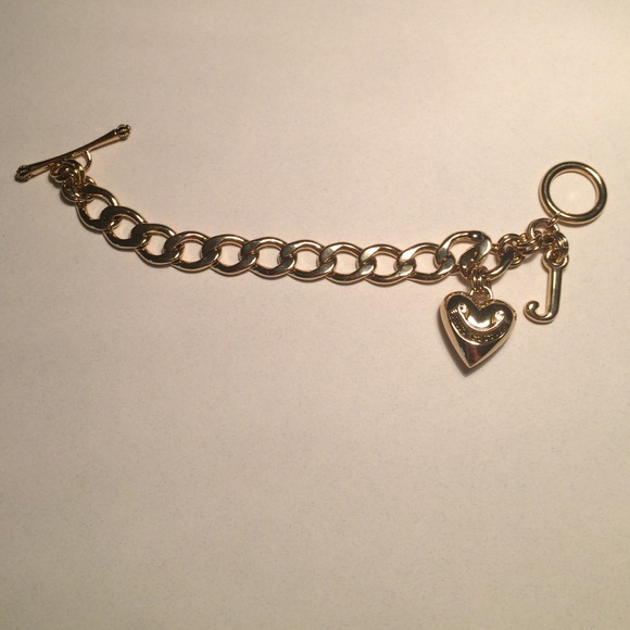 Juicy Couture Starter Charm Bracelet– Gold