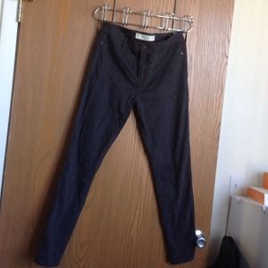Abercrombie the A &F super high rise grey jegging