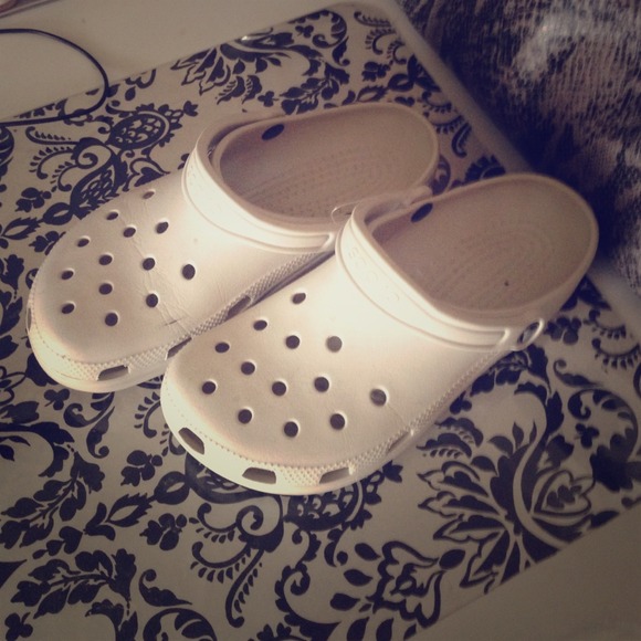 White crocs